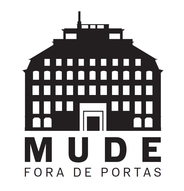 Logo MUDE Fora de Portas